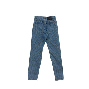 MUGLER - Pantalon - AW23 - MEDIUM BLUE